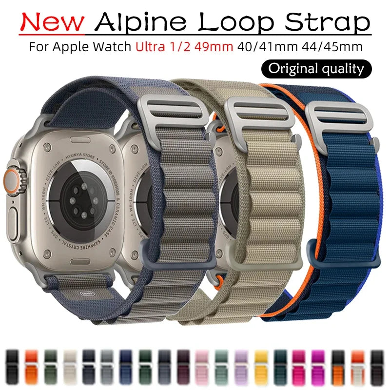 Alpine Loop Strap for Apple Watch (Ultra 2, Series 1-10, SE)
