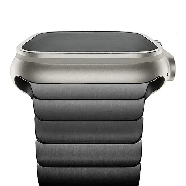 Brushed Metal Apple Watch Band (Ultra 2, Series 1-10, SE)