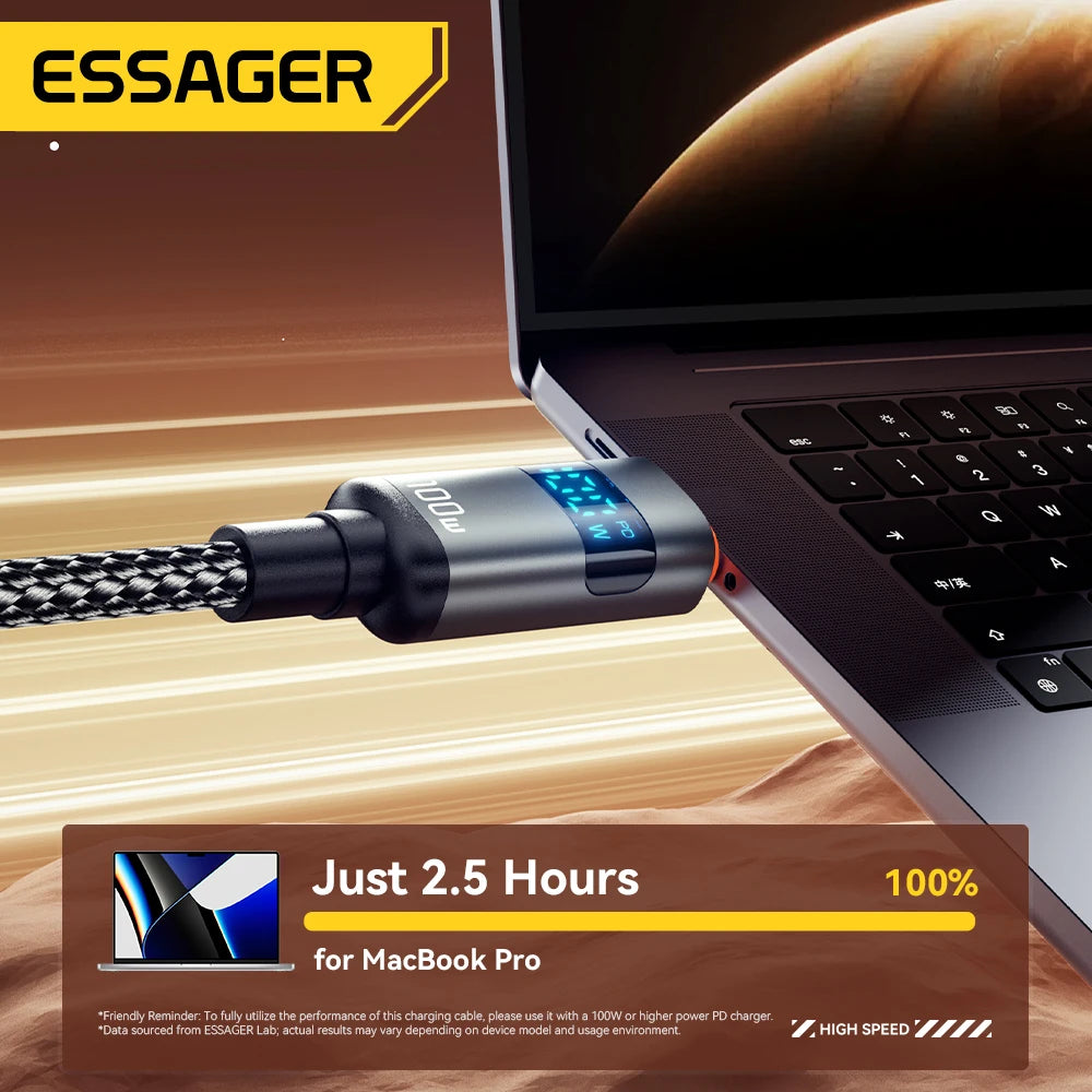Essager 100W USB C Cable