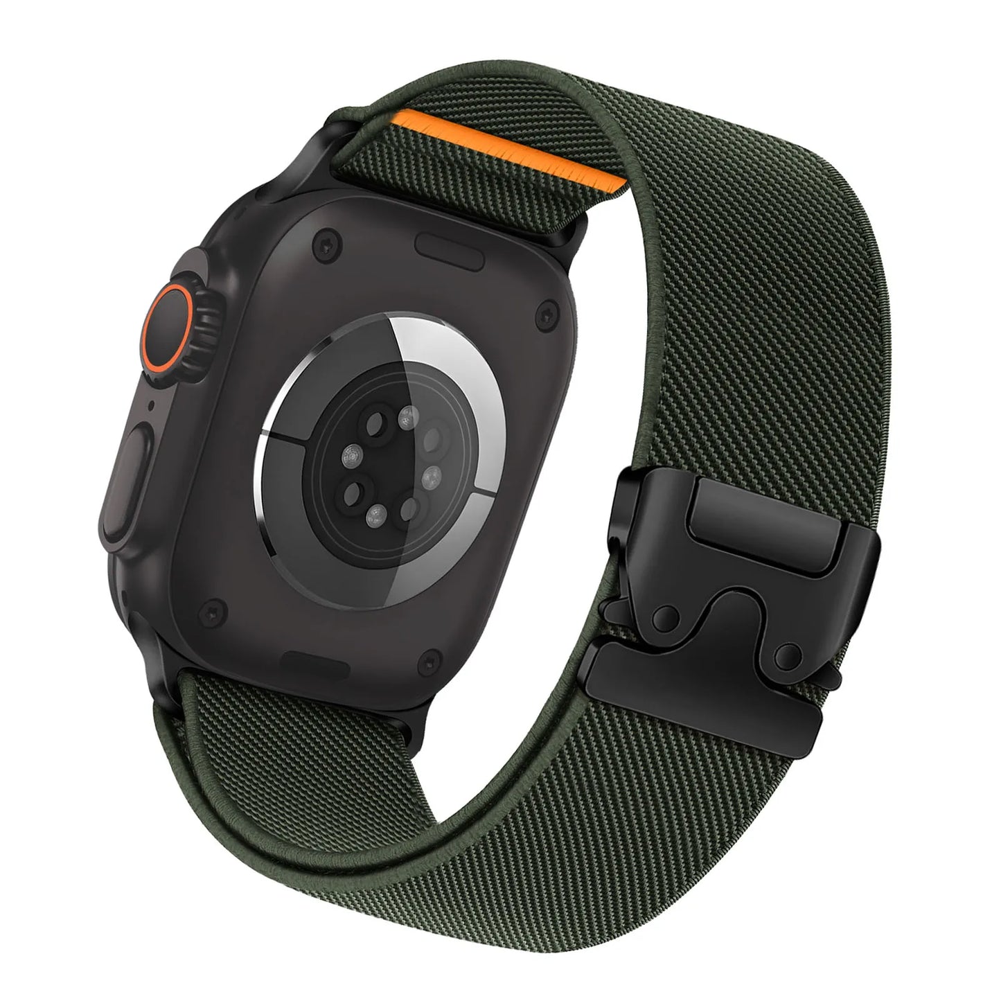 Cobra Buckle Quick-Release Apple Watch Strap – Rugged & Tactical