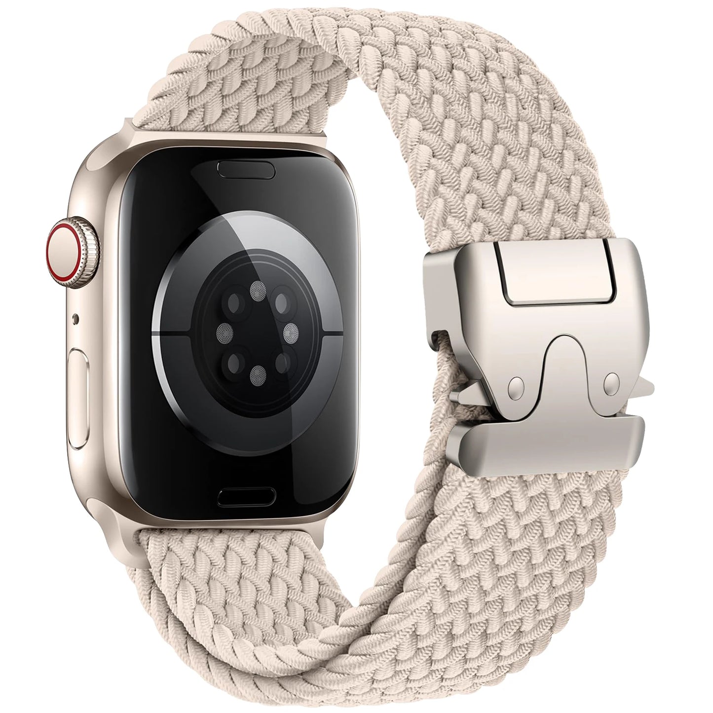 Braided Loop Band for Apple Watch – Stretchy & Comfortable (Ultra 2, Series 1-10, SE)