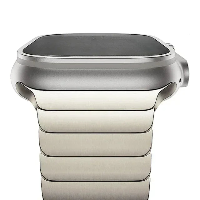 Brushed Metal Apple Watch Band (Ultra 2, Series 1-10, SE)