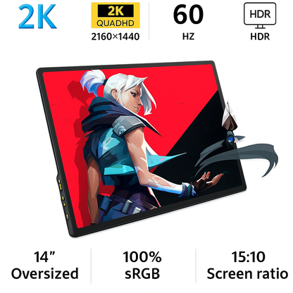 2K Portable Monitor - ZSUS