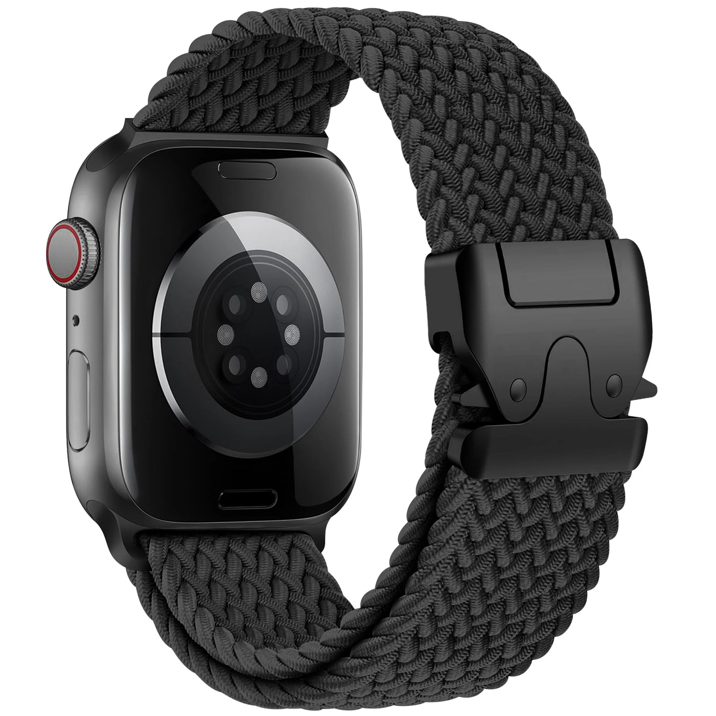 Braided Loop Band for Apple Watch – Stretchy & Comfortable (Ultra 2, Series 1-10, SE)