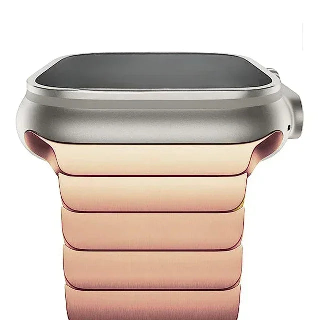 Brushed Metal Apple Watch Band (Ultra 2, Series 1-10, SE)