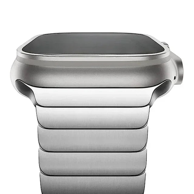 Brushed Metal Apple Watch Band (Ultra 2, Series 1-10, SE)