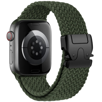 Braided Loop Band for Apple Watch – Stretchy & Comfortable (Ultra 2, Series 1-10, SE)