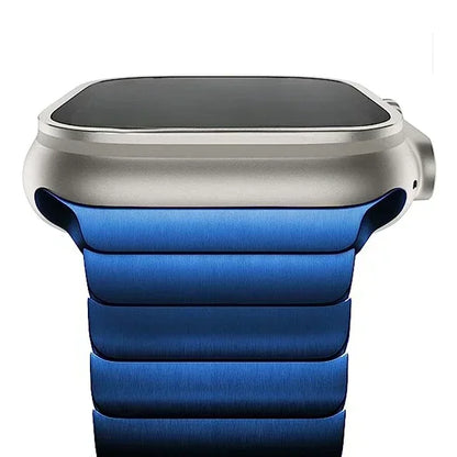 Brushed Metal Apple Watch Band (Ultra 2, Series 1-10, SE)