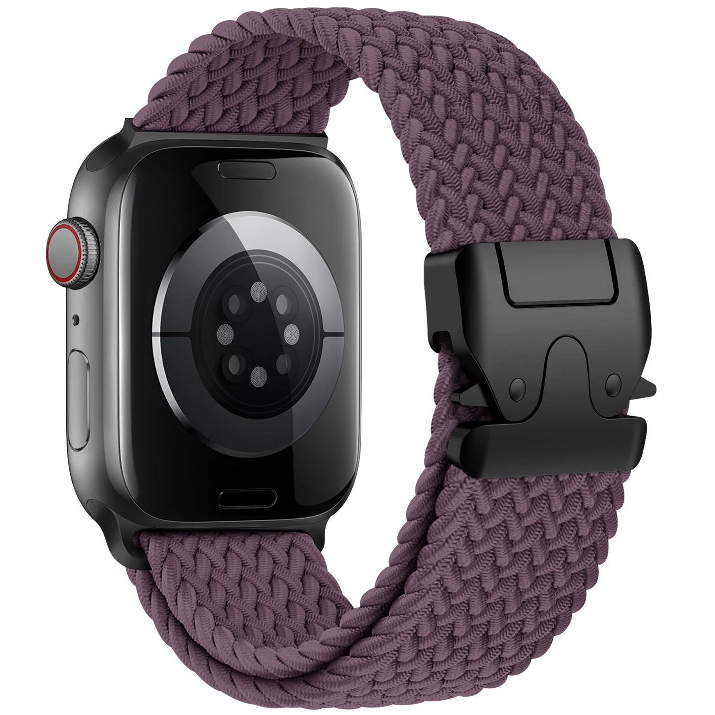 Braided Loop Band for Apple Watch – Stretchy & Comfortable (Ultra 2, Series 1-10, SE)