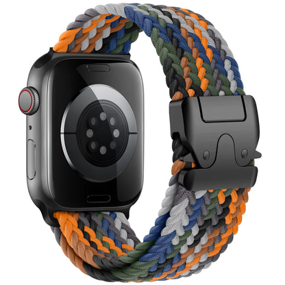 Braided Loop Band for Apple Watch – Stretchy & Comfortable (Ultra 2, Series 1-10, SE)