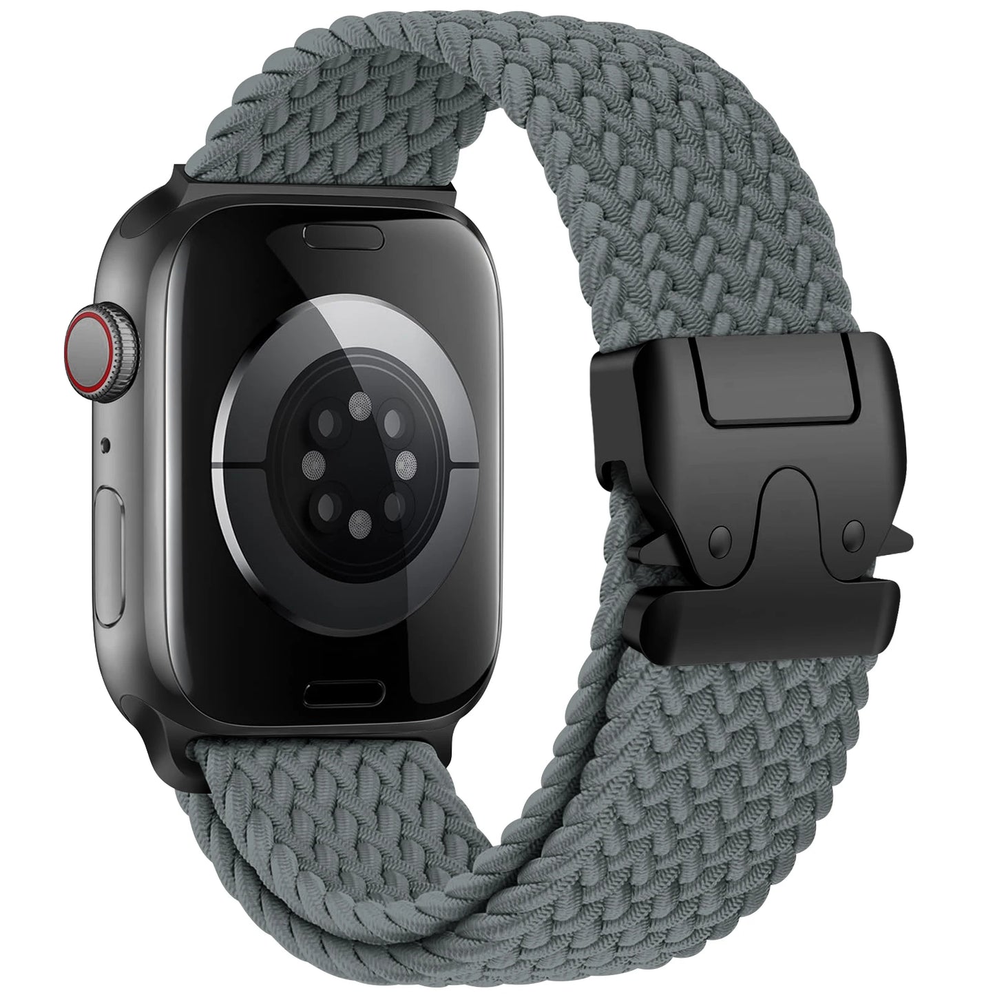 Braided Loop Band for Apple Watch – Stretchy & Comfortable (Ultra 2, Series 1-10, SE)