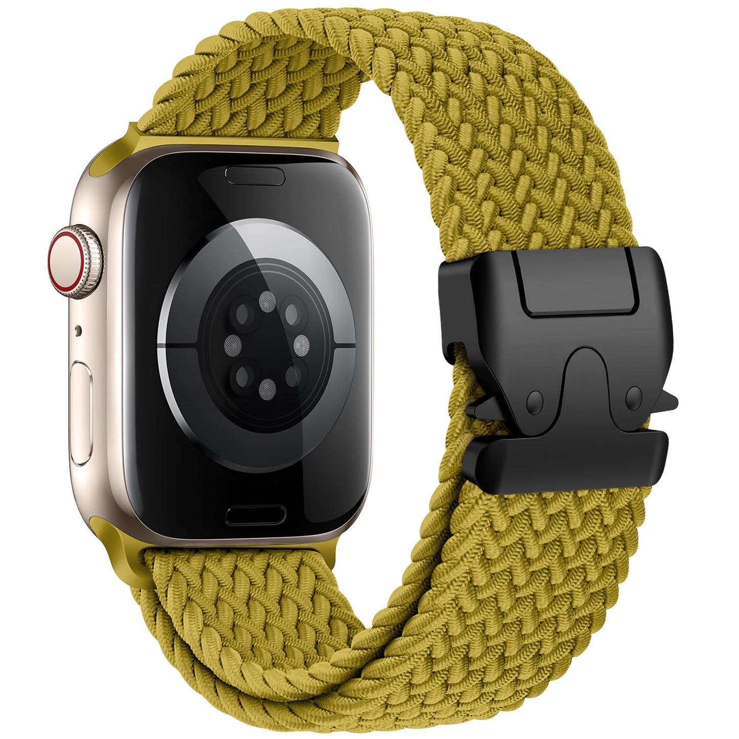 Braided Loop Band for Apple Watch – Stretchy & Comfortable (Ultra 2, Series 1-10, SE)