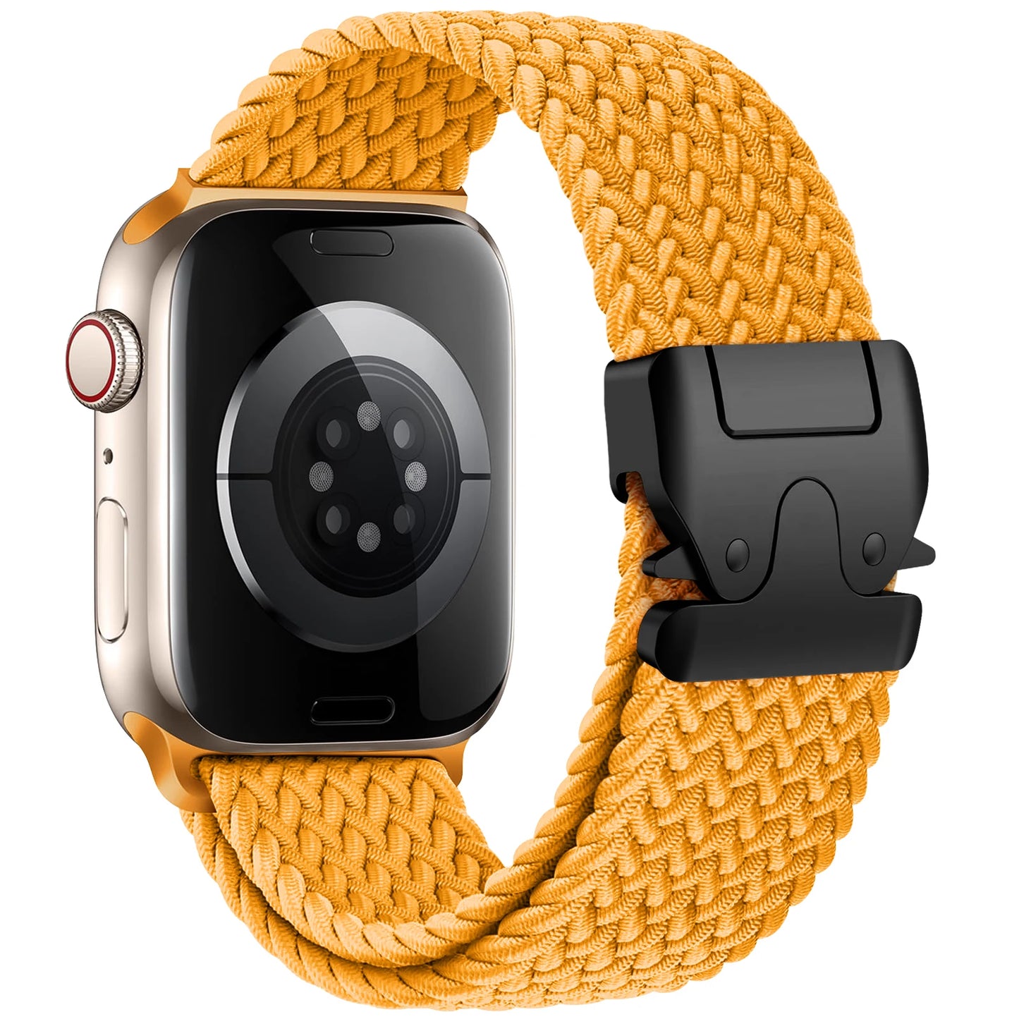 Braided Loop Band for Apple Watch – Stretchy & Comfortable (Ultra 2, Series 1-10, SE)